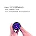 Portable UV Flashlight 365nm Blacklight Ultraviolet Light Pet Urine Detector for Pet Urine, Dry Stains, Bed Bug, Hunting Scorpion.