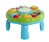 Musical Learning Table Baby Electronic Education Toys for 6 month+ Toddlers by Happytime(Green)
