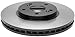 ACDelco Gold 18A1095 (19175146) Black Hat Front Disc Brake Rotor