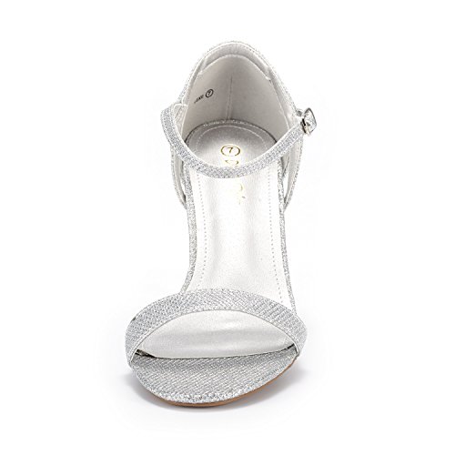 silver open toe stilettos