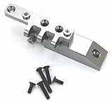 ST Racing Concepts STA80072FGM Heavy Duty Aluminum Front Servo Mount Block and Upper Link Mount for The Axial Wraith (Gun Metal)