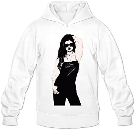Sasha Men's Cool Gomez Hoodies White XL