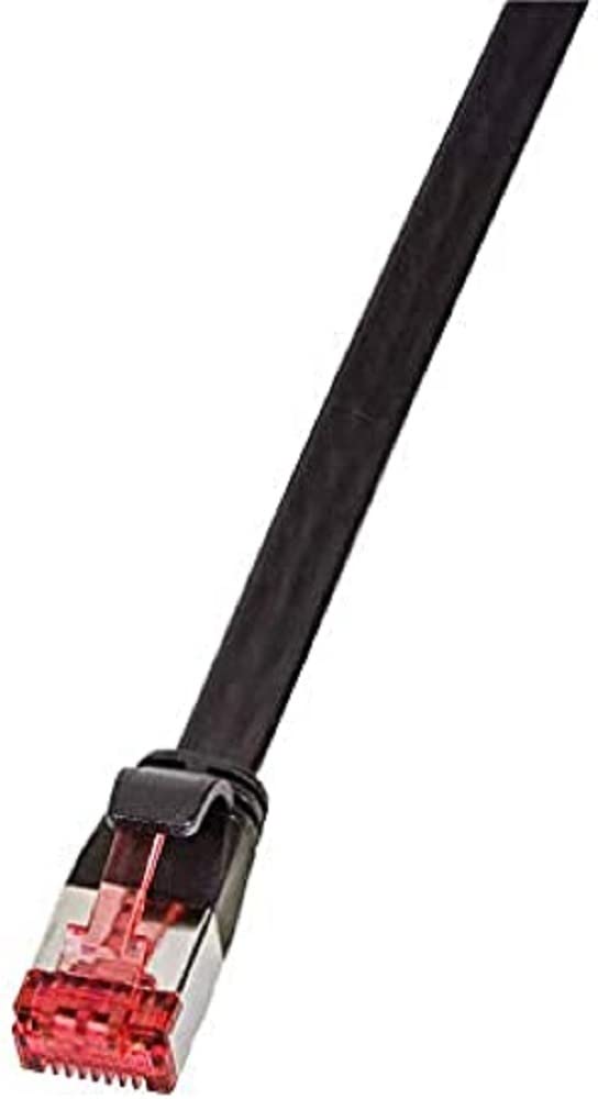 LogiLink CF2113S Patch Cable CAT6 U/FTP (Shielded) (PIMF) Flat SlimLine AWG32 20 m Grey