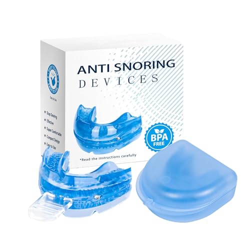 Anti Snoring Devices, Reusable Adjustable Mouth Type Silicone Anti-Snoring Device, Guard Adjustable, Devices Suitable For All Shapes.