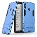 Xiaomi Mi Max 3 Hybrid Case DWaybox 2 in 1 Hybrid Heavy Duty Armor Hard Back Case Cover with Kickstand for Xiaomi Mi Max 3 6.9 Inch (Light Blue)