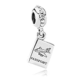 Pandora Passport Sterling Silver Charm No. 791147cz