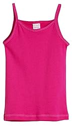 Made in USA Girls 100% Cotton Camisole Spaghetti