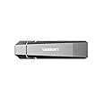 Vansuny 256GB USB Solid State Drive Up to 1000MB/s USB 3.2 Gen 2 Dual SSD USB A + USB C Portable External SSD for Android Phone Tablet Laptop MacBook PC