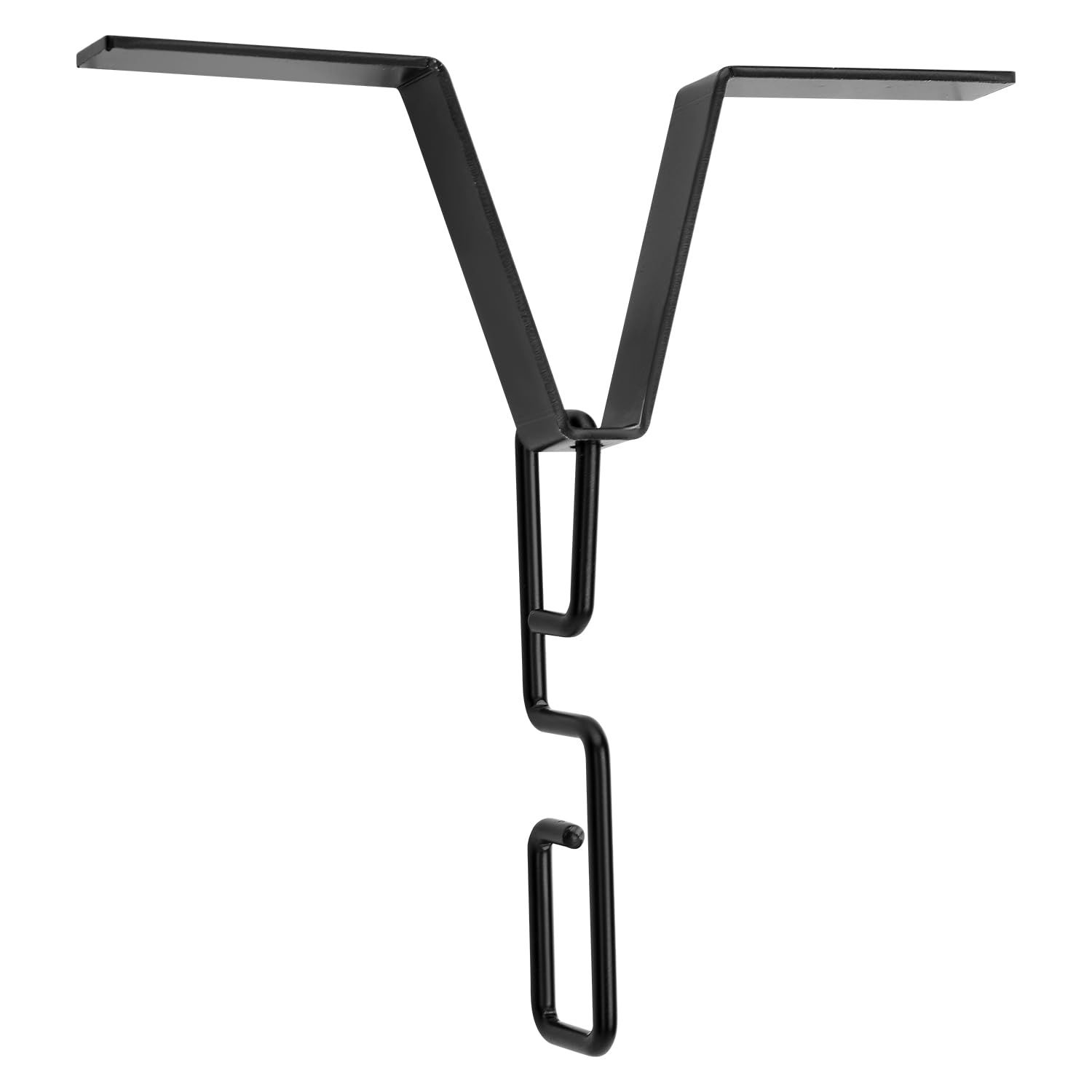 NQEUEPN 2pcs Rain Chain Gutter Hangers, V-Shaped Gutter Clip for Rain Chain & S-Shaped Rain Chains Hook Rain Chain Adapter Outside Rain Chimes Accessories Parts Garden Yard Decoration