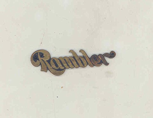 1905 1906 1907 1908 1909 1910 1911 1912 1913 ? Rambler Logo Pin Pinback