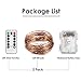 ALOVECO LED String Lights with Remote, 2 Pack 66ft 200 LED Fairy Lights Battery Operated, 8 Modes Waterproof Copper Wire Lights for Party Wedding Christmas Outdoor Decoration.