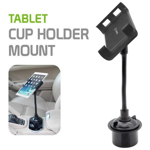 Cellet Multi-Angle Cup Holder Mount: Secure Grip for Your Tablet or Smartphone with 360-Degree Compatible for Apple iPad Pro iPhone 15 14 13 Pro Max Mini SE Galaxy S23 S22 S21 Google Pixel 8 Pro