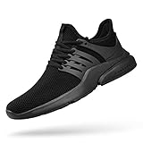 ZOCAVIA Mens Running Shoes Non Slip Tennis Shoes Mesh Lightweight Gym Athletic Sports Fashion Sneakers