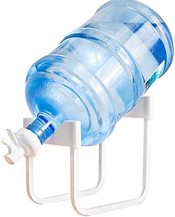 Water Stand and Valve for 2-5 Gallon Water Dispenser Stand Come with 2 pcs Food Grade Fast Flow Water Spout Portable Jug Stand