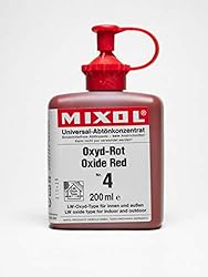 Mixol Universal Tints, Oxide Red, #4, 500ml