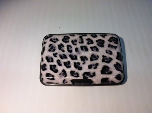 Hottest Christmas Gift - Identity Secured Credit Card Case with RFID Blocking in Animal Print Style and Bonus Mickey Mouse Bifold Wallet Set