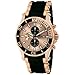 Invicta Men's 1479 Sea Spider Chronograph Rose Dial Black Polyurethane Watch