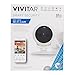 Vivitar IPC-117 1080p Full HD Wi-Fi Smart IP Camera with 360 Degree View Angle Lens, White, (IPC117-WHT)