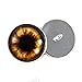 Teddy Bear Plushie Eyes 16mm Brown Glass Eyes Cabochons for Fantasy Art Doll Stuffed Animal Soft Sculptures or Jewelry Making Crafts Set of 2