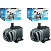 Hydrofarm AAPW400 Active Aqua 400 GPH Submersible Hydroponic Pond Aquarium Water Pump (2 Pack)