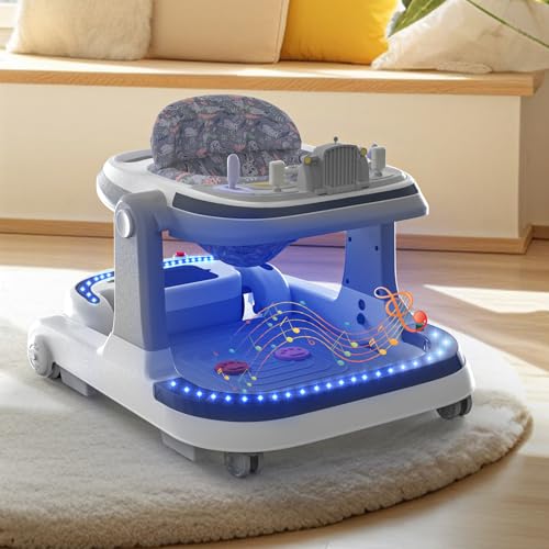 Baby Walker, Walker Bouncer, LearningSeated, Music, Adjustable Height