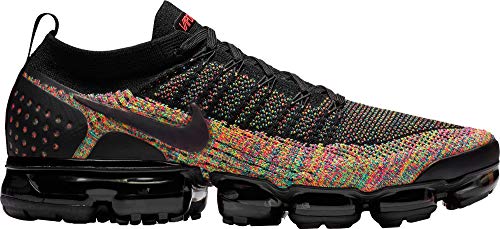 NIKE Men's Air Vapormax Flyknit 2 Running Shoes (8.5, Black/Anthracite)
