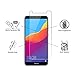 (2 Pack) Huawei Honor 7A Screen Protector，[Thickness 0.3mm] [9H Hardness] [Bubble Free] [Easy to Install] [Anti-Scratch] 2.5D Round Edge Tempered Glass Screen for Huawei Honor 7A