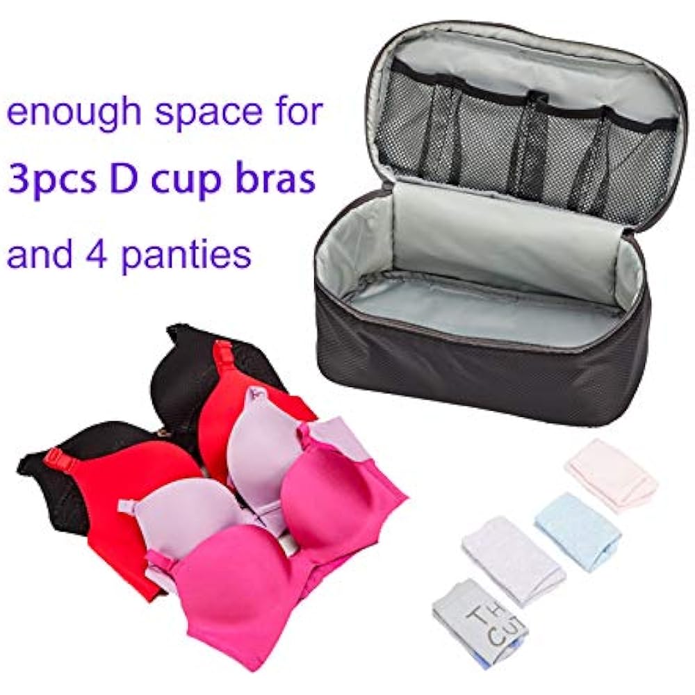 Packing Organizer Bra Underwear Storage Bag Travel Lingerie Pouch