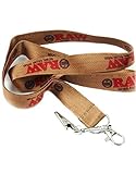 Raw Rolling Paper Lanyard with Special Clip - Includes a TSC Sticker