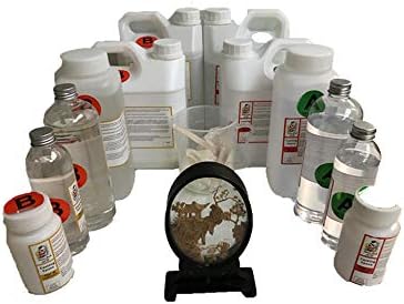 Low Viscosity Ultra Clear Epoxy Resin UV 3D Art River Table 0.3kg Kilo ER01 MarkUk®