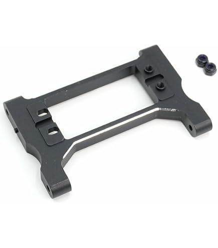 INTEGY CNC Aluminum Servo Guard - Premium Upgrade Part For Traxxas 1/10 Summit RC Model, Red