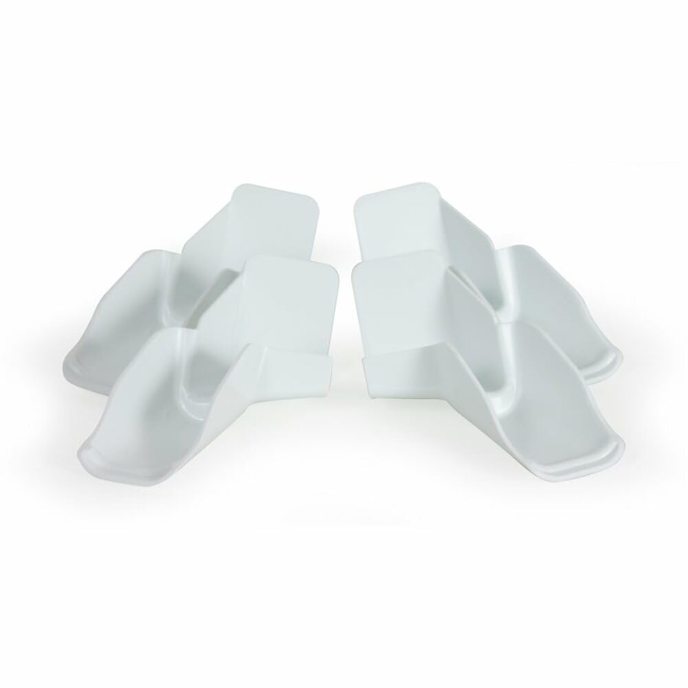 Photo 1 of Camco RV Gutter Spouts with Extensions | Direct Rain Water Runoff Away from The RV | White (42134)