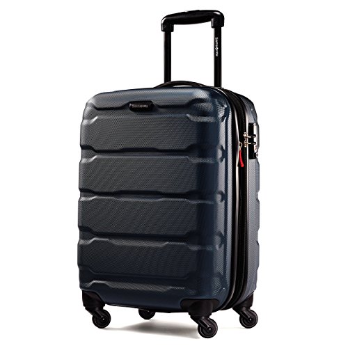 Samsonite Omni PC Hardside Expandable Luggage with Spinner Wheels, Navy