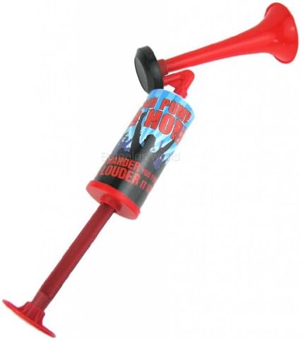 Silver Bullet Trading Air Horn Hand Pump Football Festival Fog Horn Extremely Loud - New 2013 Model by Silver Bullet Trading