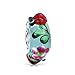 Bling Jewelry Ladybug Insect Flower Lamp work Murano Glass .925 Sterling Silver Core Spacer Bead Fits European Charm Bracelet For Women