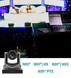 SMTAV NDI PTZ Camera,30x + 8X Zoom,Live Streaming