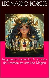 Livro Fragmentos Encantados A Jornada da Amizade em uma Ilha Mágica