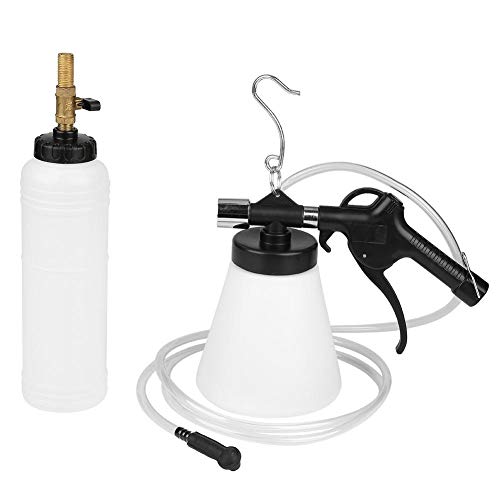 Akozon Pneumatic Brake Fluid Bleeder Car Brake Fluid Bleeder Oil Pumping Machine Brake Oil Replacement Tool Kit