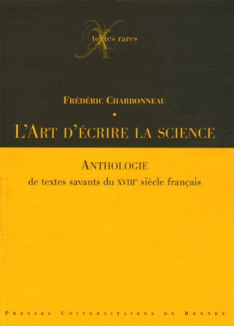 L' art d'écrire la science