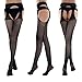 akiido Fishnet Stockings Fishnet Tights Thigh High Stockings Pantyhose High Waist Tights