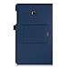 Fintie Keyboard Case for Samsung Galaxy Tab E 8.0, Slim Fit Folio PU Leather Case with Detachable Magnetical Bluetooth Keyboard for Galaxy Tab E 32GB SM-T378/Tab E 8.0 SM-T375/T377, Navy