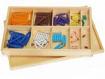 Montessori Short Bead Chains and Squares