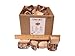 CharcoalStore Pecan Smoking Wood Chunks - Bark (5 Pounds)