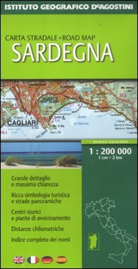 Free Sardegna 1:200.000 Libro