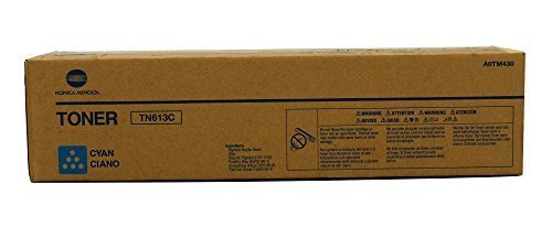 KONICA MINOLTA OEM TONER FOR KONICA BIZHUB C452 - 1-TN613C SD CYAN TONER (A0TM430) - by Konica-Minolta