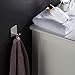 Taozun Towel Hooks/Adhesive Hook Bathroom - 4 Packs Towel Hooks Self Adhesive Hook Stick on Coat Hooks, Kitchen Wall Hooks Office Organizer