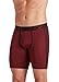 Jockey Men's Underwear Sport Stretch Tech Performance Boxer Brief, Bordeaux, M