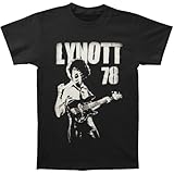 Thin Lizzy Men's Lynott '78 Slim Fit T-shirt Black