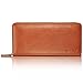 KAVAJ Leather wallet Vienna cognac brown- genuine leather wallet for women
