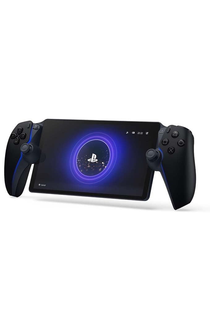 Playstation Sony, Lecteur à Distance Portal 5, Écran LCD Full HD de 8", Jeux en Streaming via Wi-Fi, Retour Haptique & Gâchettes Adaptatives, Couleur : Noir